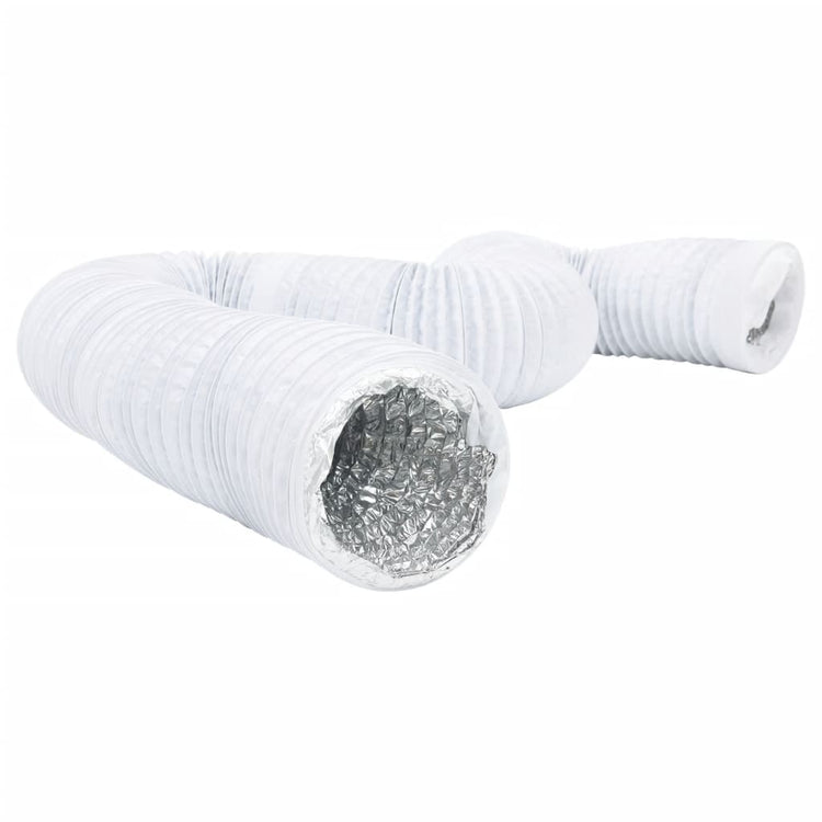 VIDAXL -Lüftungsschlauch Ø10 cm 6 m Aluminium und PVC