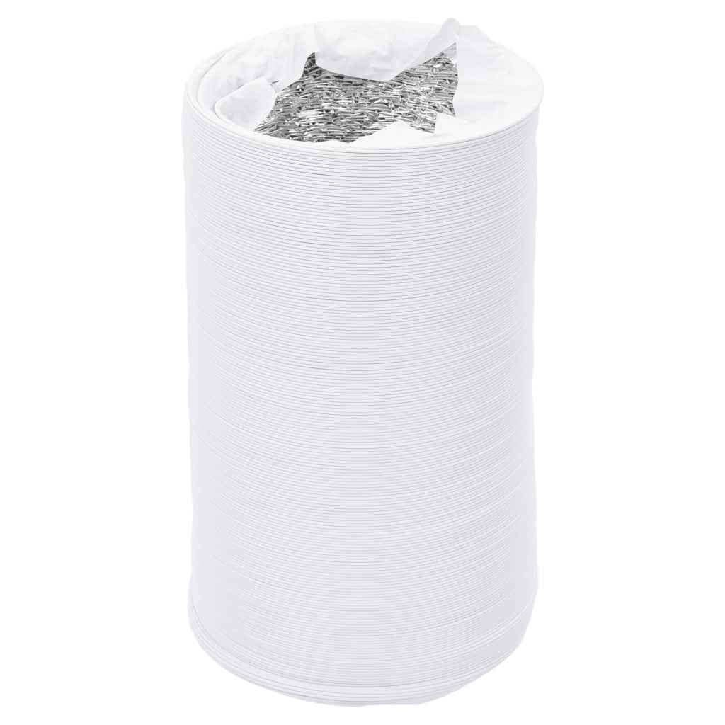VIDAXL -Lüftungsschlauch Ø12,5 cm 6 m Aluminium und PVC