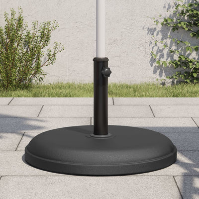 Vidaxl Parasol -Fuß für Stöcke von Ø32 35 38 mm 25 kg rund