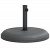 Vidaxl Parasol -Fuß für Stöcke von Ø32 35 38 mm 25 kg rund