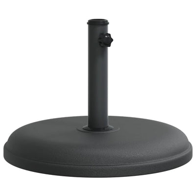 Vidaxl Parasol -Fuß für Stöcke von Ø32 35 38 mm 15 kg rund