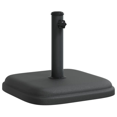 VIDAXL -Parasol -Basis für Stöcke von Ø32 35 38 mm 11 kg Quadrat