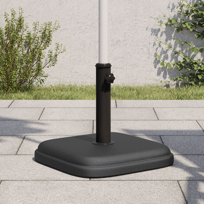 VIDAXL -Parasol -Basis für Stöcke von Ø32 35 38 mm 11 kg Quadrat