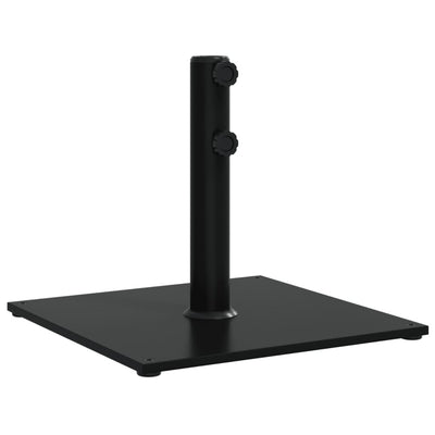 VIDAXL -Parasol -Basis für Stöcke von Ø32 38 48 mm 17 kg Quadrat