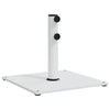 VIDAXL -Parasol -Basis für Stöcke von Ø32 38 48 mm 17 kg Quadrat