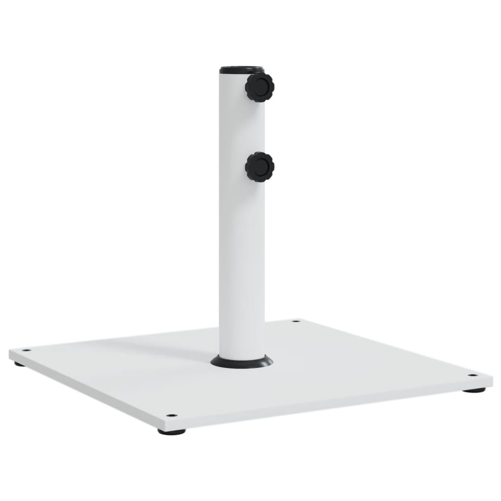 VIDAXL -Parasol -Basis für Stöcke von Ø32 38 48 mm 17 kg Quadrat
