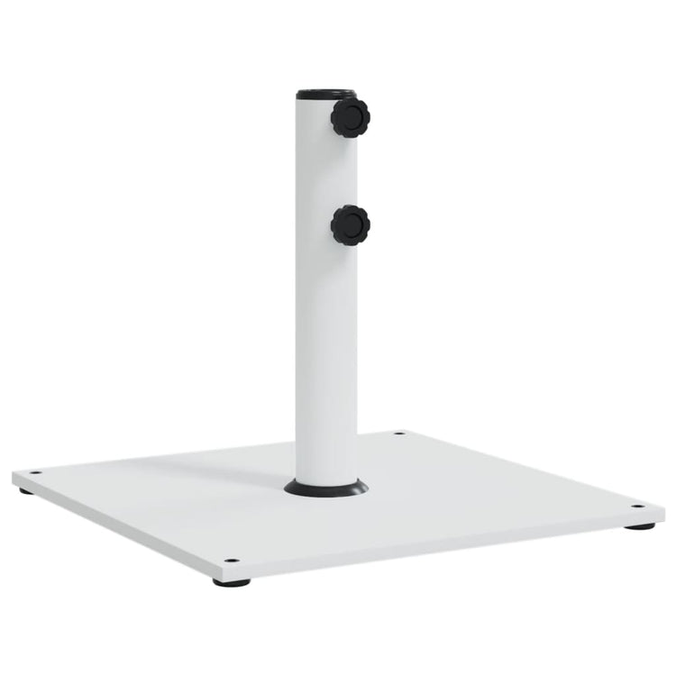 VIDAXL -Parasol -Basis für Stöcke von Ø32 38 48 mm 17 kg Quadrat