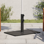 Vidaxl Parasol -Basis für Stöcke von Ø32 38 48 mm 15 kg rechteckig - afbeelding 1