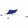 Vidaxl Beach Hune mit Sandanker 304x300 cm blau