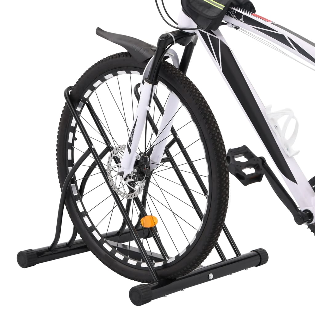 Vidaxx Fahrradständer für 2 Fahrräder, freistehend aus Stahl