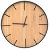 Vidaxl Wanduhr Ø39 cm Eisen und verarbeitetes Holzbraun