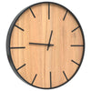 Vidaxl Wanduhr Ø39 cm Eisen und verarbeitetes Holzbraun