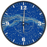 Vidaxl Wanduhr mit leuchtendem Zifferblatt und Händen Ø30 cm blau - afbeelding 2