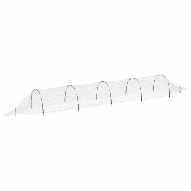 VIDAXL -Wachstumstunnel 1,5x5 M Faser -Optik und Polypropen