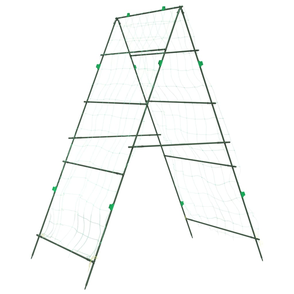 VIDAXL-Pflanzenklettern A-Frame 99x90x175,5 cm Stahl
