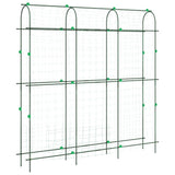 VIDAXL-Pflanzenkletterstange U-Form 181x31x182,5 cm Stahl - afbeelding 2