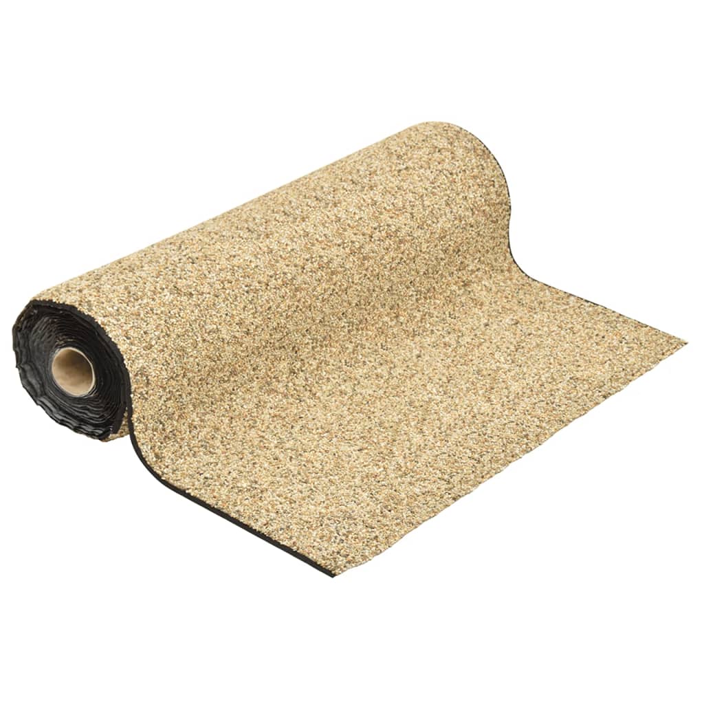 Vidaxx Kiesfolie 500x100 cm natur sandfarben