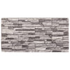 Vidaxl -Wandpaneele 10 ST 3d 100x50 cm eps hellgrau