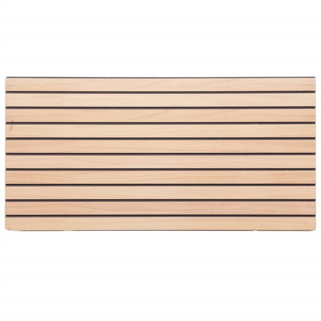 Vidaxl -Wandpaneele 5 ST 3D 100x50 cm EPS BROWN