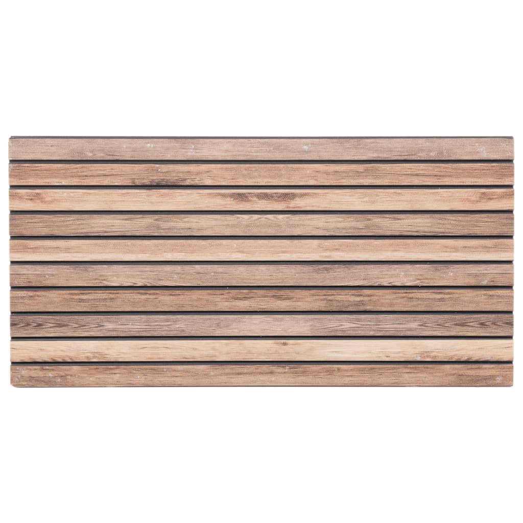 Vidaxl Wandpaneele 5 ST 3d 100x50 cm EPS Hellbraun