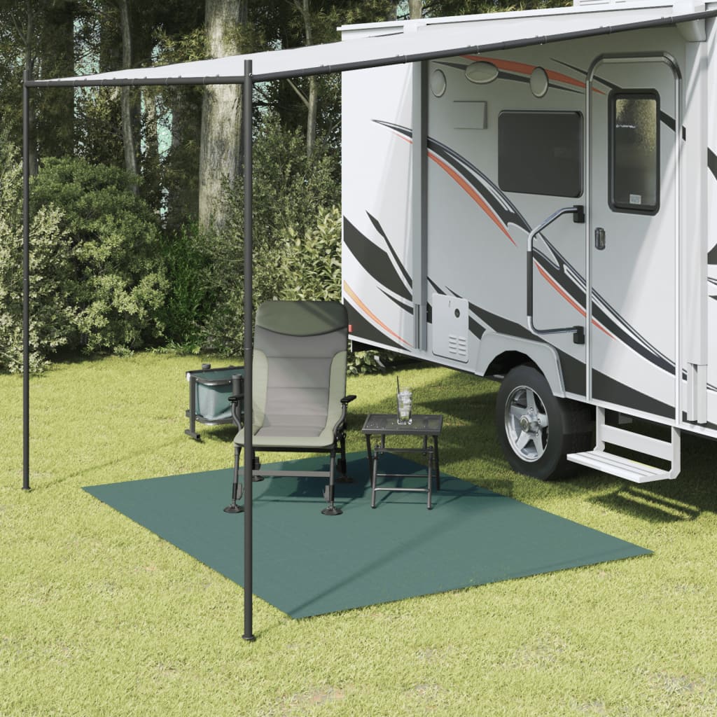 Vidaxl Zelt Teppich 2,5 x 2 m grün