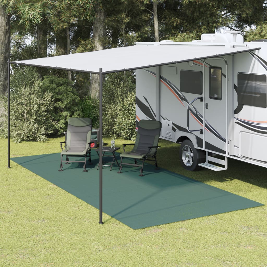 Vidaxl Zelt Teppich 6x2,5 m Grün