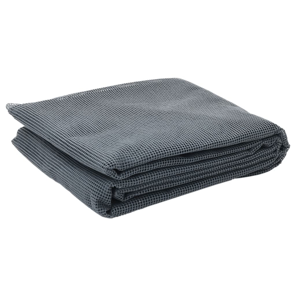 Vidaxl Zelt Teppich 4x2 m hellgrau