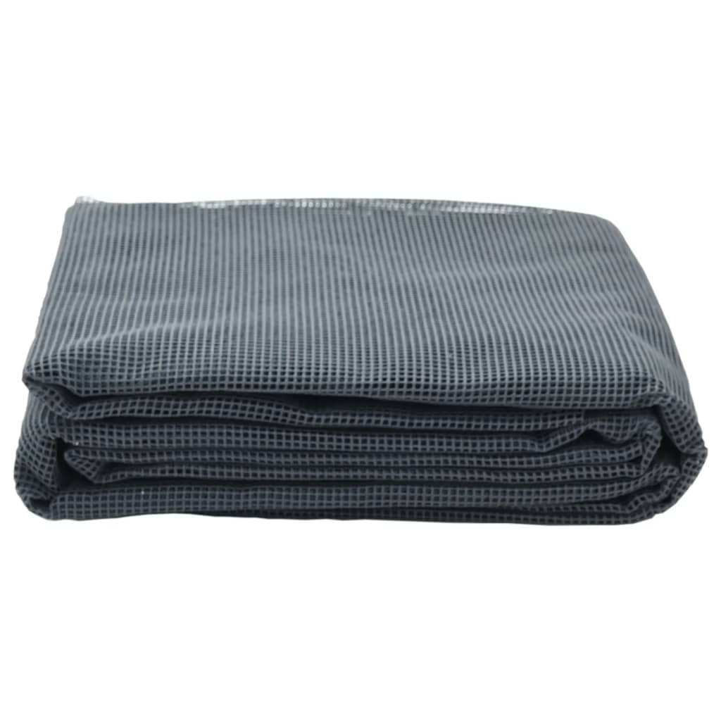 Vidaxl Zelt Teppich 4x2 m hellgrau