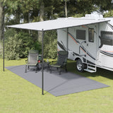Vidaxl Zelt Teppich 5x2,5 m hellgrau - afbeelding 1