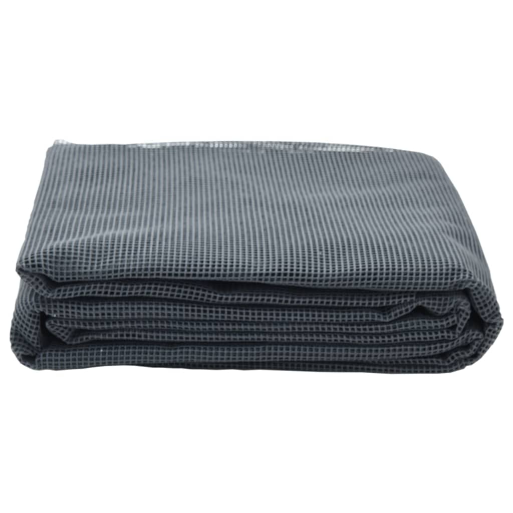 Vidaxl Zelt Teppich 5,5x2,5 m hellgrau