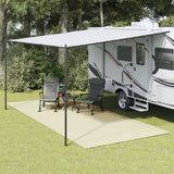Vidaxl Zelt Teppich 6x2,5 M cremefarben - afbeelding 1