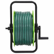 Vidaxxl Schlauchtrommel mit Schlauchkupplungsset 0,75 20 m freistehend PVC grün - afbeelding 2