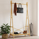 VIDAXL -Kleidung mit Regal 102x50x190 cm Bambus