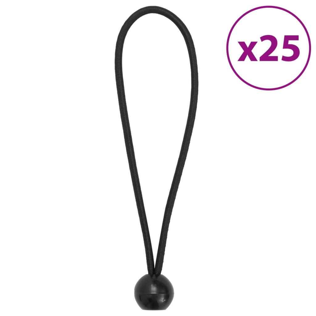 Vidaxl Spanelastics mit Bällen 25 St 21x0,5 cm