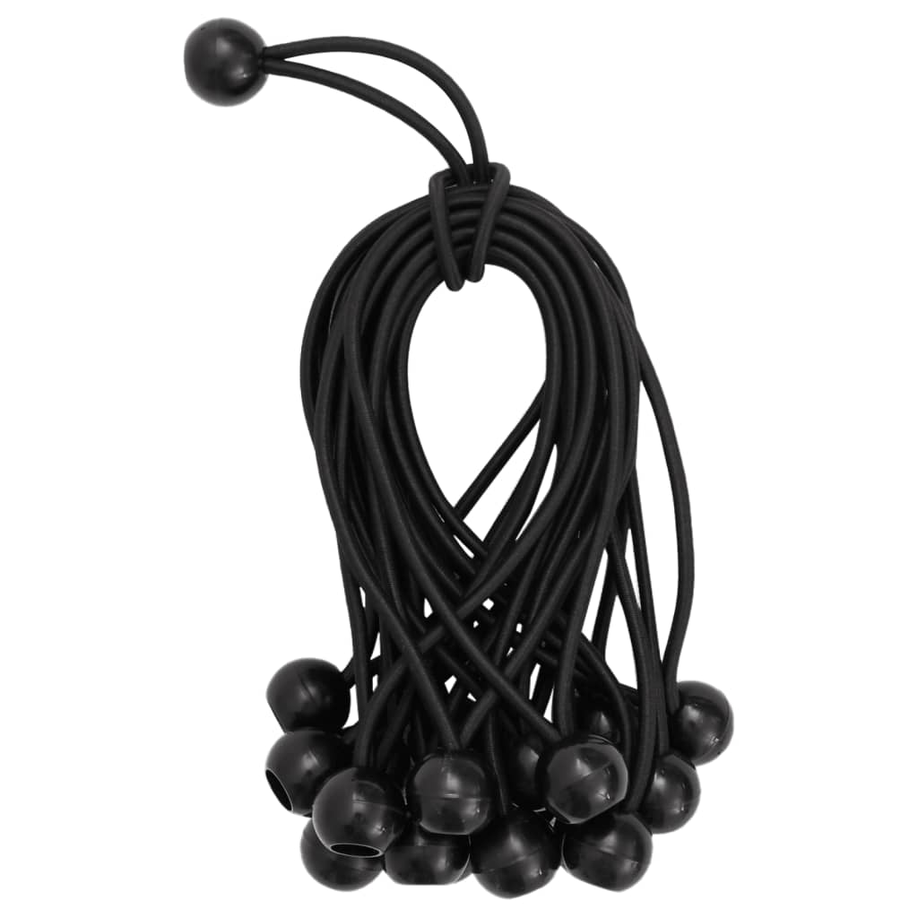 Vidaxl Spanelastics mit Bällen 25 St 21x0,5 cm