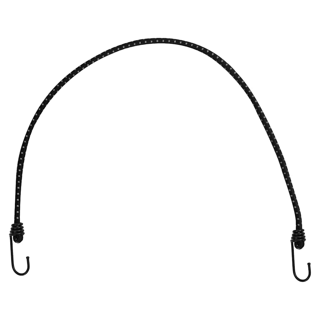 Vidaxl Spanelastics mit reflektierenden Streifen und Haken 25 ST 88 cm