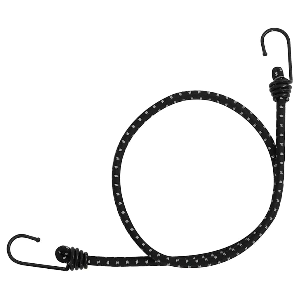 Vidaxl Spanelastics mit reflektierenden Streifen und Haken 50 ST 88 cm