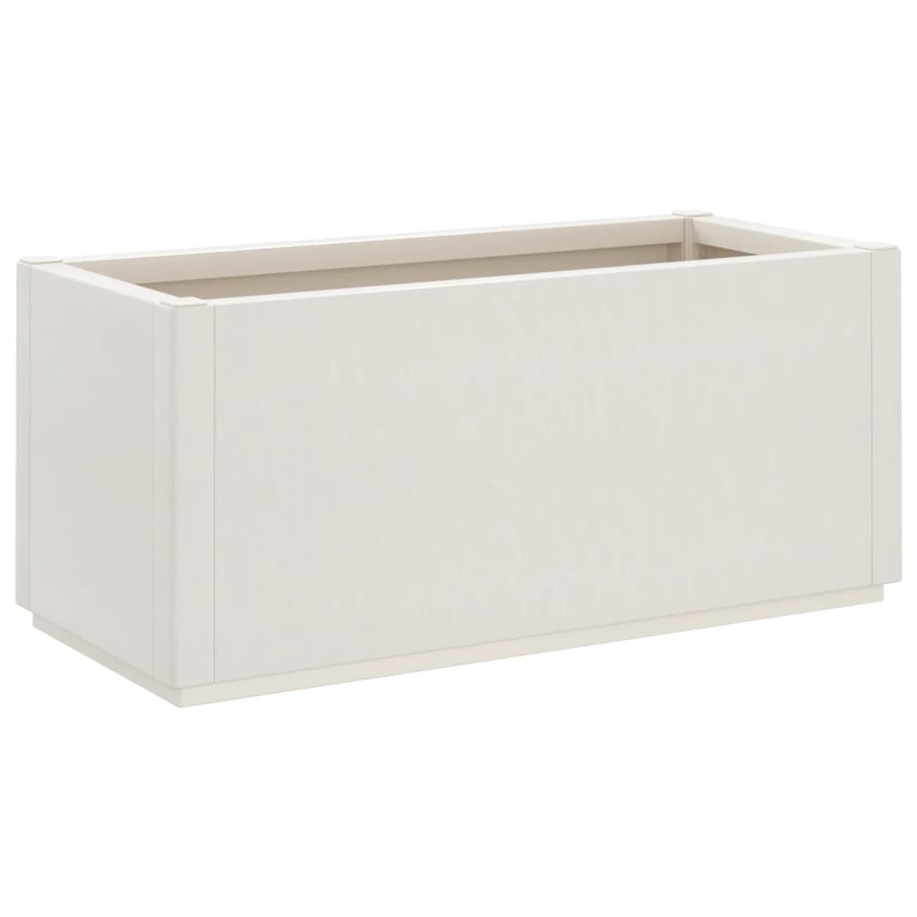 Vidaxx Pflanzgefäß 80x36x35 cm Polypropylen weiß