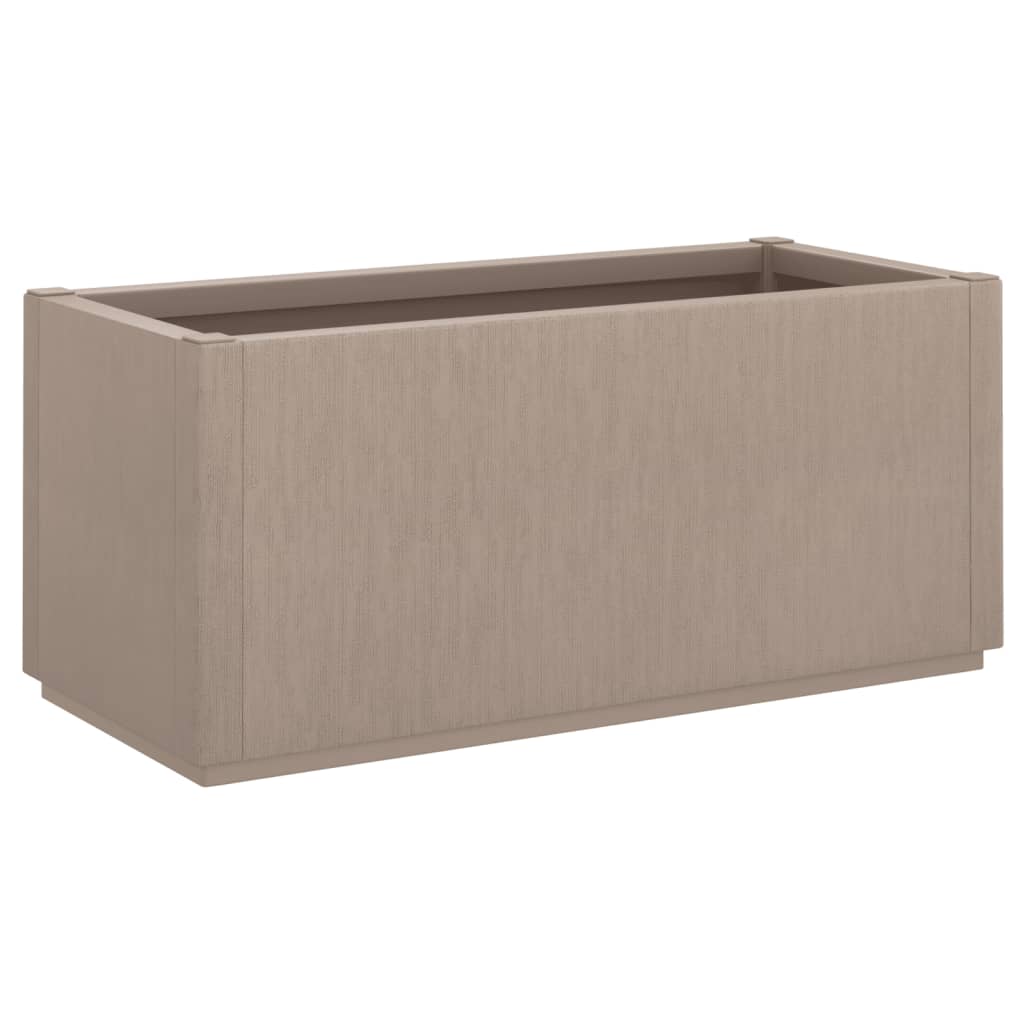 VIDAXL -Planungsbox 80x36x35 cm Polypropen hellbraun