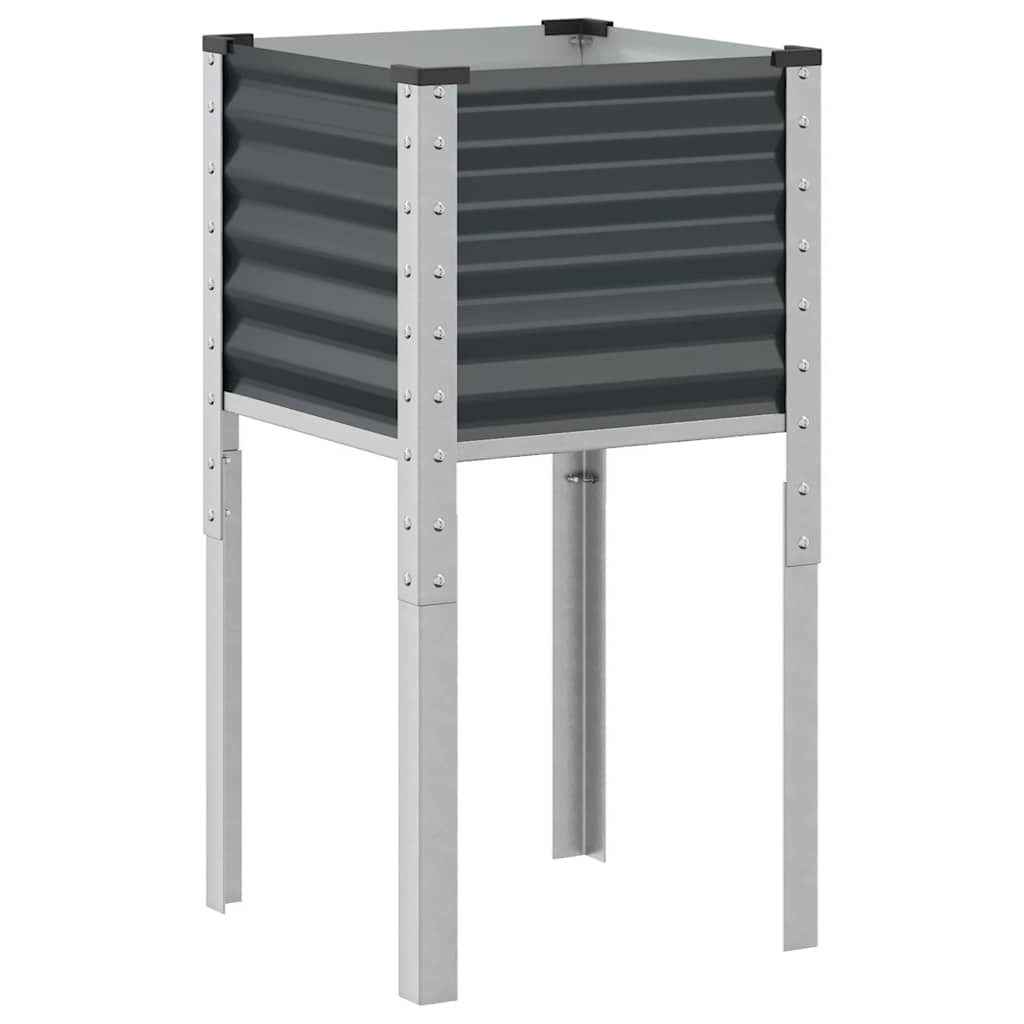 VIDAXL -Planungsbox 45x45x88 cm Stahl Anthrazit -gelöscht