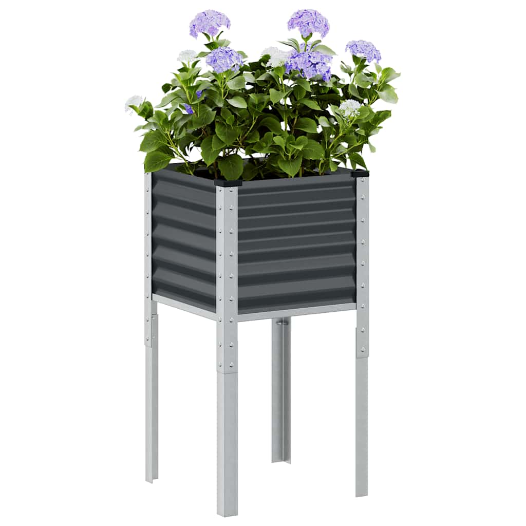 VIDAXL -Planungsbox 45x45x88 cm Stahl Anthrazit -gelöscht