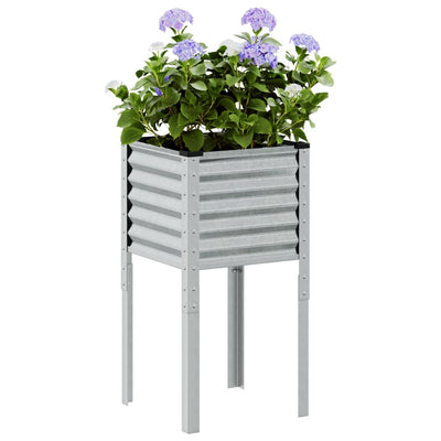 VIDAXL -Planungsbox 45x45x88 cm verzinkter Stahl