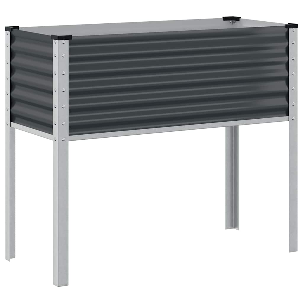 VIDAXL -Planungsbox 100x41x90 cm Stahl Anthrazit -gelöscht