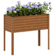 VIDAXL -Planungsbox 100x41x90 cm Wetterstahl