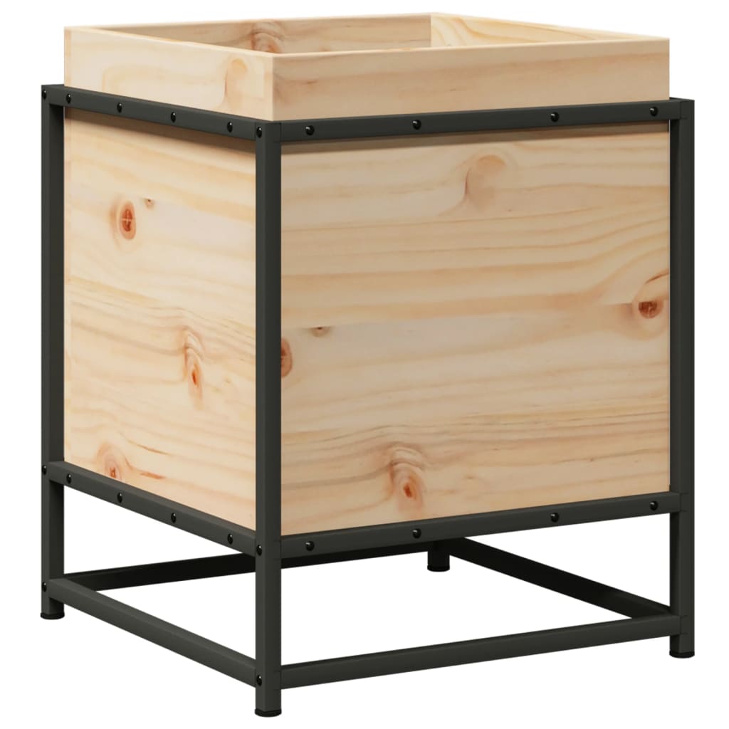 VIDAXL -Planungsbox 40x40x50 cm Festkiefer