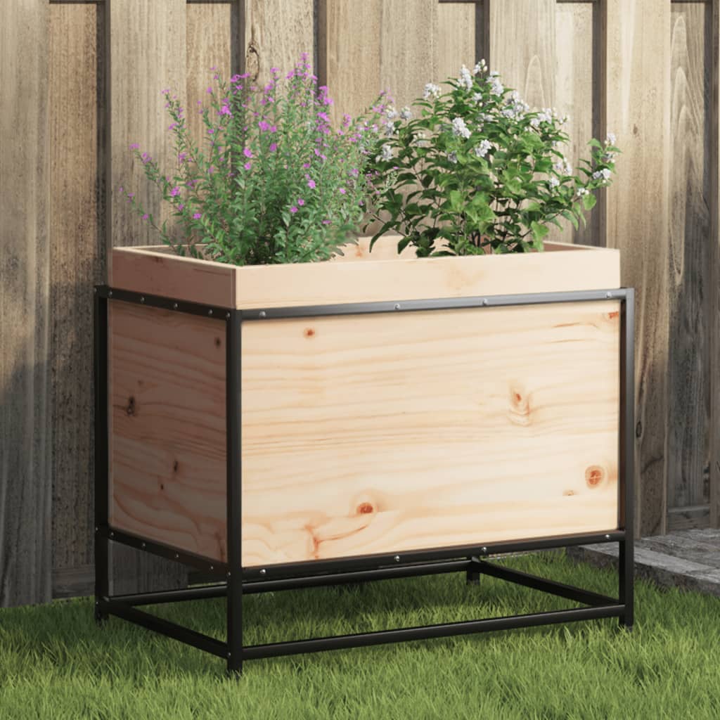 VIDAXL -Planungsbox 60x40x50 cm Festkiefer