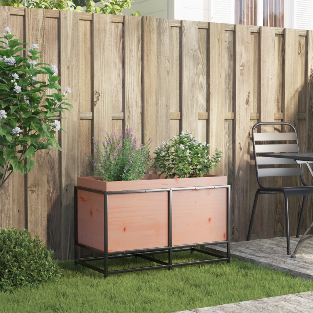 VIDAXL -Planungsbox 80x40x50 cm Solid Douglashout
