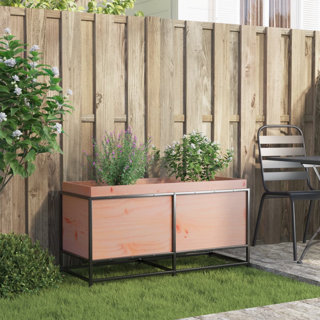 VIDAXL -Planungsbox 100x40x50 cm Solid Douglashout