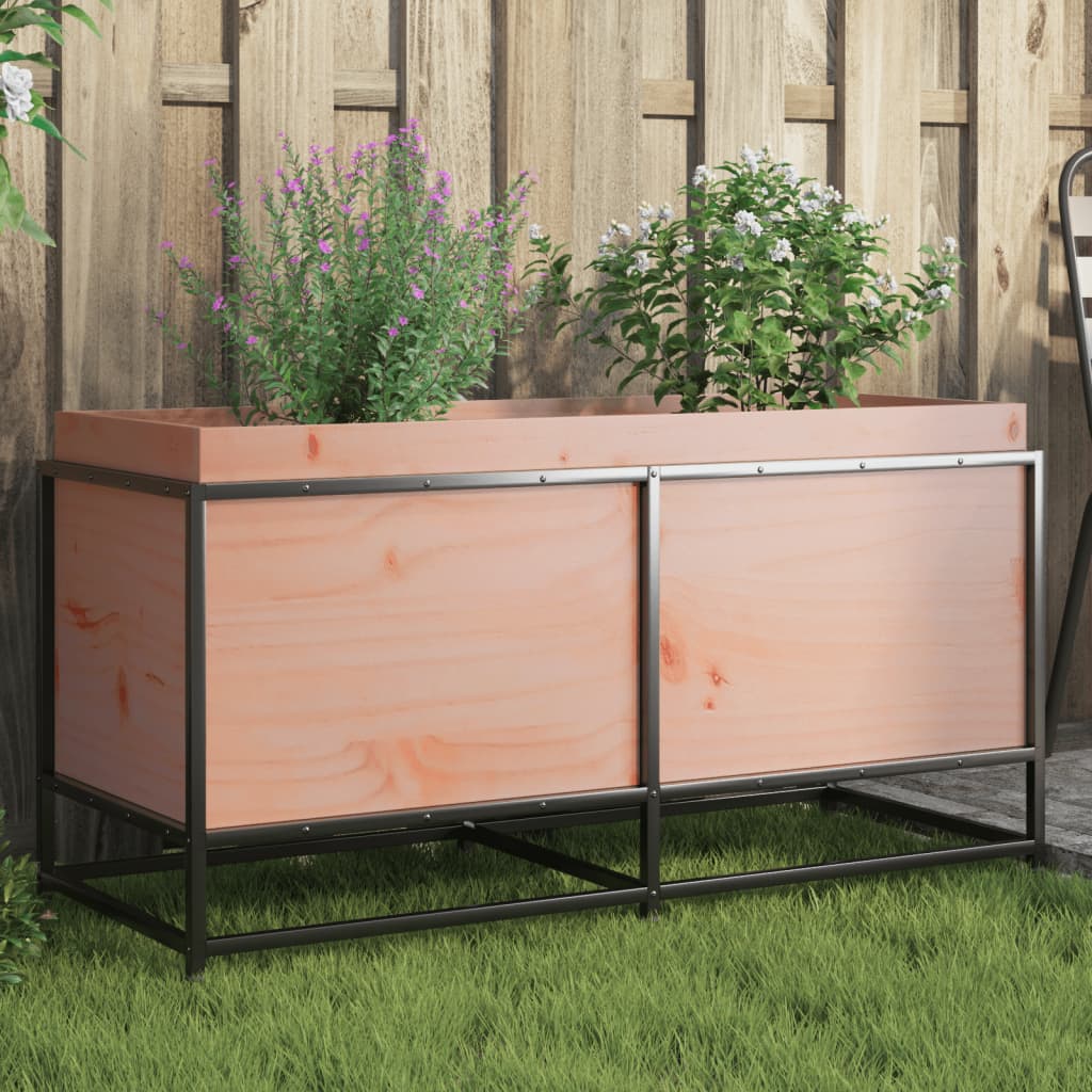 VIDAXL -Planungsbox 100x40x50 cm Solid Douglashout