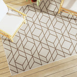 VIDAXL -Teppich für die Innenseite außerhalb von 160 x 230 cm, mehrfach gelöscht - afbeelding 1